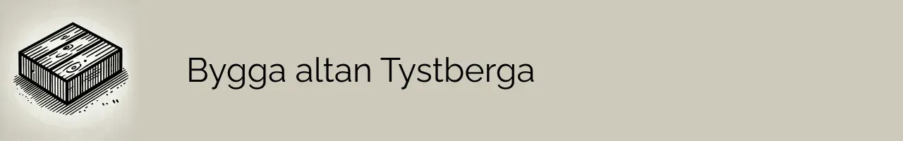 Bygga altan Tystberga